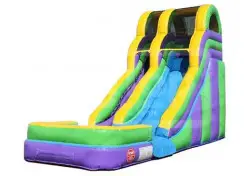 18' Double Dip Slide (Single Lane)