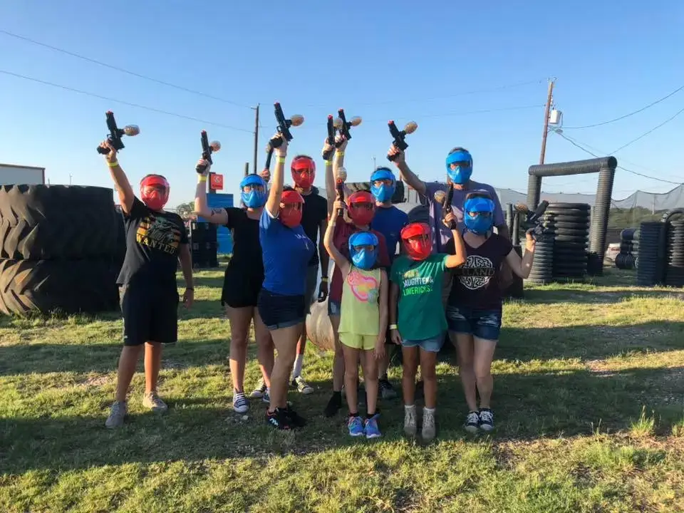 GellyBall group celebrating